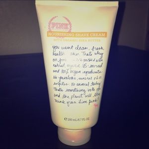 Victoria's Secret Pink organic shave cream