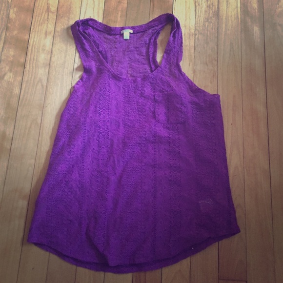 A purple short for summer and winter