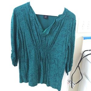 Calvin Klein jersey blouse