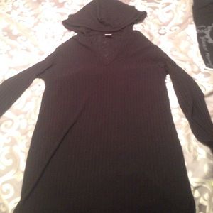 Hooded bathing suit cover