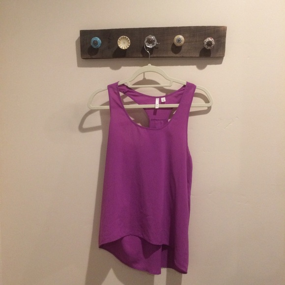 Purple tank