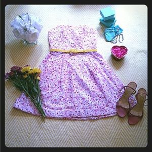 Lilly Pulitzer strapless dress