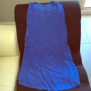 Blue forever21 dress with open sides