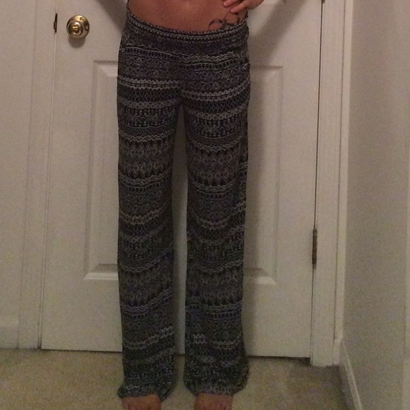 Tribal palazzo pants