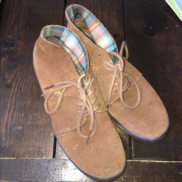 Tan Midrise Vans