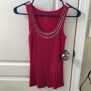 Old Navy beaded tank top