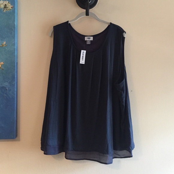 Gray tank with back cutout