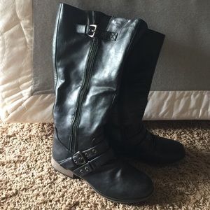 👢👢CUTE Forever Black Riding Boots Size 8.5 NIB