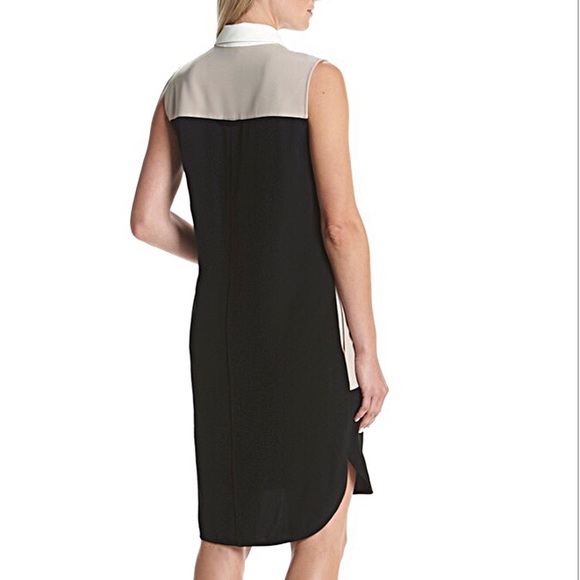 (Sizes 14,16) Calvin Klein Khaki Shirt Dress - Picture 2 of 4
