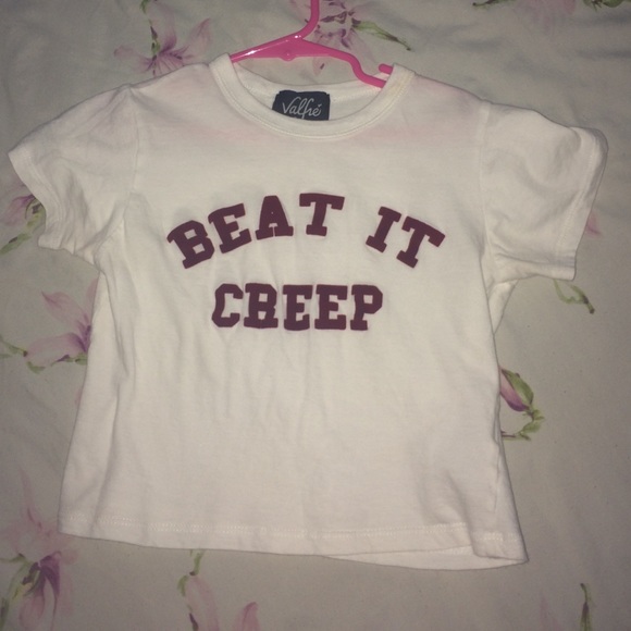 Valfre t shirt crop top