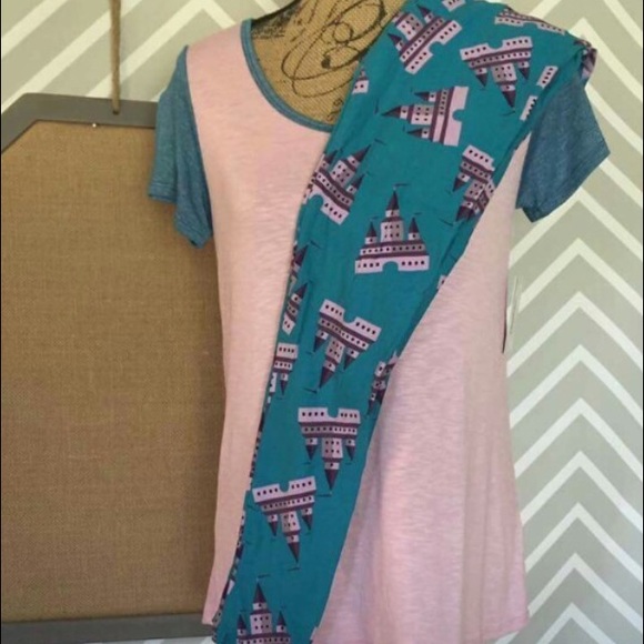 LuLaRoe Pants - BNWT Lularoe castle leggings