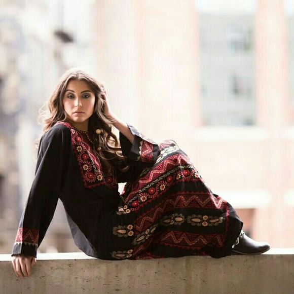 Printed Boho Maxi Dress. Limited time listing