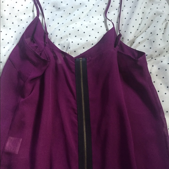 Purple cami or tank