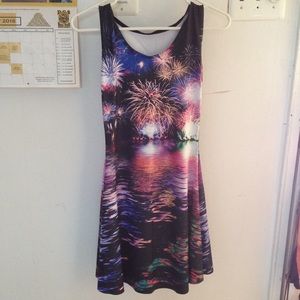 Black Milk Clothing Fireworks Play Dress