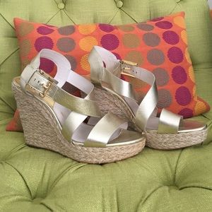 Brand new Michael Kors wedges