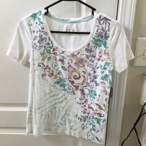 Paisley tee