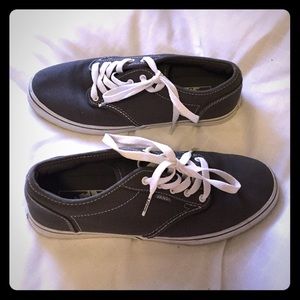Gray Vans sneakers size 7.5