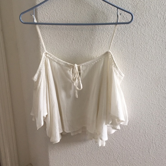 Urban outfitters off the shoulder top