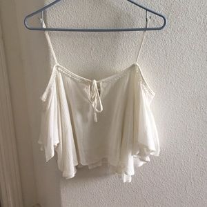 Urban outfitters off the shoulder top