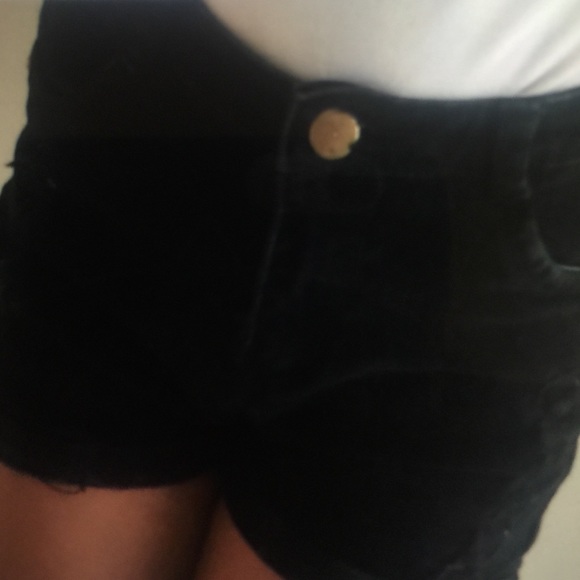 Black shorts