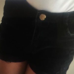 Black shorts