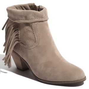 Louie Fringe Ankle Boot NWOT
