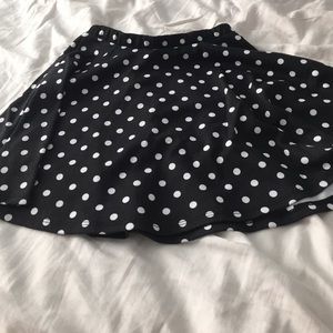 Polka dot skater skirt