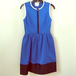 Kate Spade royal blue scuba dress