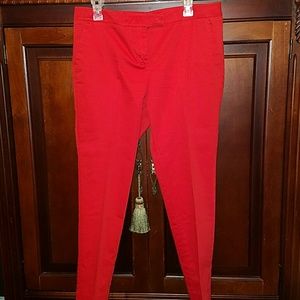 NY&Co red pants - 10