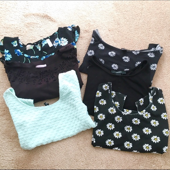 Crop Top Shirt Bundle!