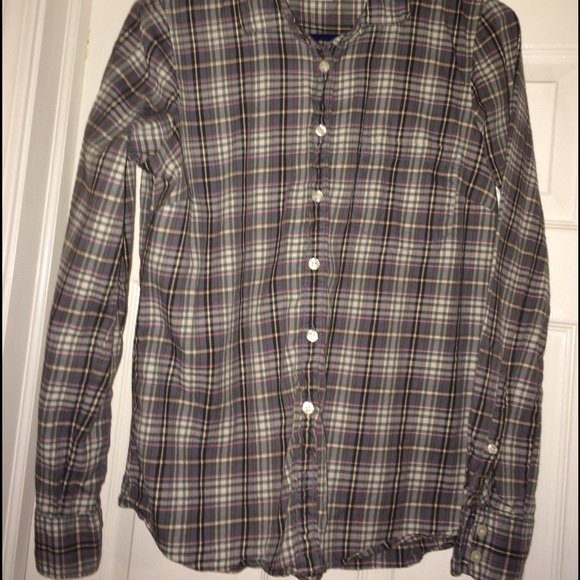 Plaid button up