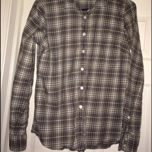 Plaid button up