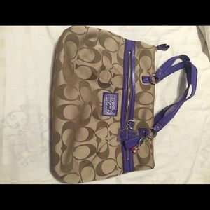 Coach purse large