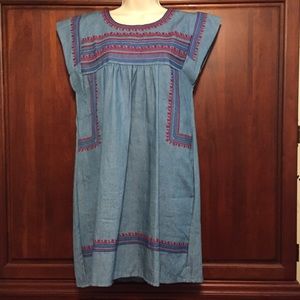 CUTE BOHO JEAN DRESS/TUNIC