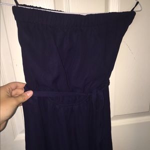 Dark Blue Evening Dress