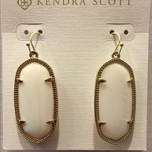 Kendra Scott White/Gold Elle
