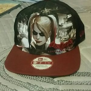 Harley quinn arkham city snapback