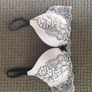 Set Lingerie Victoria's Secret Dream Angels – Soutien-gorge Balconnet + Corset Noir – Tailles 32C Ou 34B – Neuf Avec étiquettes