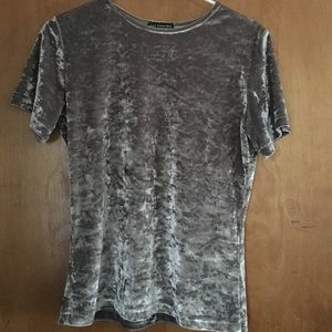 Soft velvet tee