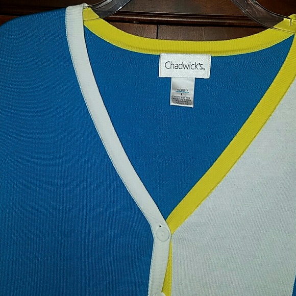 Color block cardigan - Picture 2 of 2