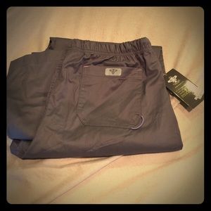 ❤️Med Couture Gray Scrub Bottoms EZ flex Fit NWT