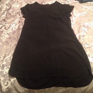 Black t-shirt dress