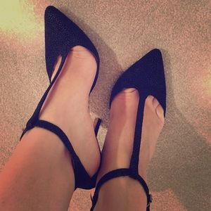 Sexy T Strap Heels