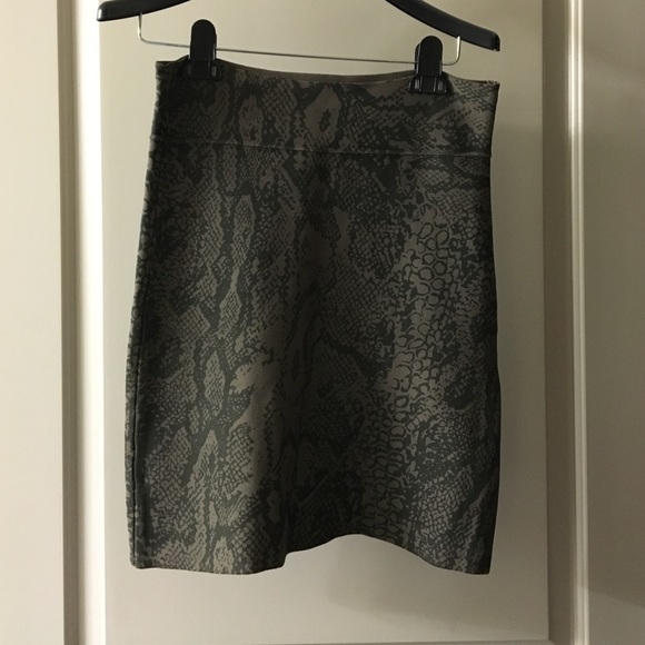 BCBG Max Azria Bodycon Print Skirt - Medium