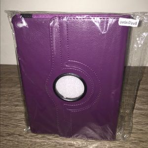 Purple Rotating Smart Case for IPad Air 2 IPad 6