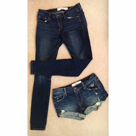 Abercrombie Skinny Jeans & Denim Shorts