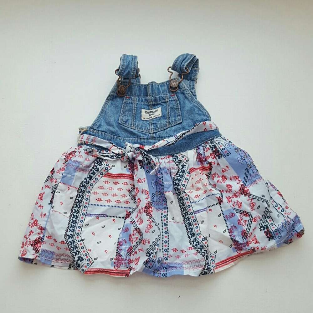 Baby Overalls Skirt
