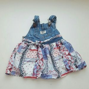 Baby Overalls Skirt