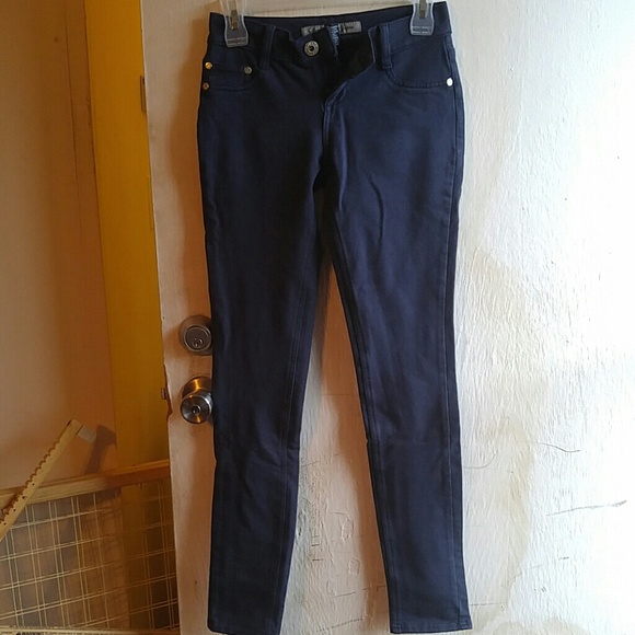 Vanilla Star Navy Skinny Jeans