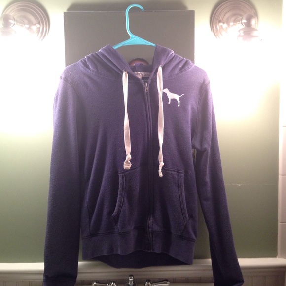 PINK zip up sweatshirt